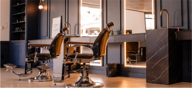 Cadeira Para Salão E Barbeiro Retrô Reclinável Preta Plus na Americanas  Empresas